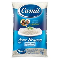 Arroz_Agulhinha Tipo 1 Camil 5Kg