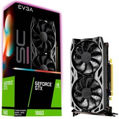 Placa_de Vídeo EVGA NVIDIA GeForce GTX 1660 SC Ultra Gaming 6GB GDDR5