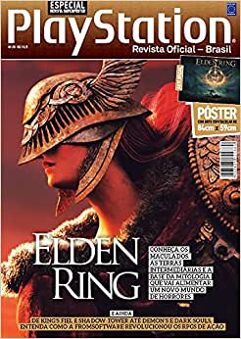 Revista Pôster PlayStation Elden Ring Editora Europa
