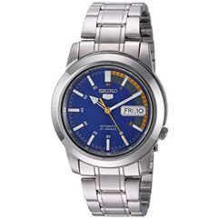Relógio Seiko 5 de aço inoxidável Automático SNKK27