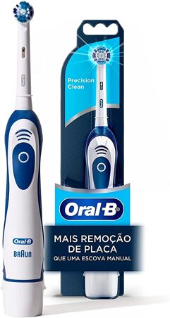 Escova Dental Elétrica Oral-B Pro-Saúde Power + 2 Pilhas