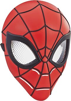 Marvel Spider-Man Máscara de Herói, Com Tira Ajustável Homem-Aranha Clássico - E3660 - Hasbro