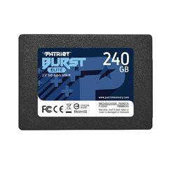 SSD Patriot Burst Elite 240 GB, 2.5, SATA III, Leitura: 450MB/s e Gravação: 320MB/s PBE240GS25SSDR