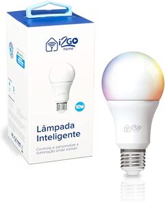 Lâmpada Inteligente Smart Lamp I2GO Wi-Fi LED 10W Compatível com Alexa