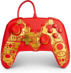 Controle PowerA Nsw Mario Gold M para Nintendo Switch Oficialmente Licenciado