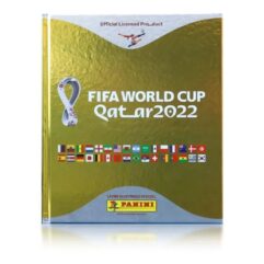 Álbum Capa Dura Ouro Copa Do Mundo Qatar 2022