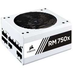 Fonte Corsair RMX White Series, 750W, 80 Plus Gold, Modular, Branca CP-9020187-WW