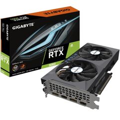 Placa de Vídeo Gigabyte NVIDIA GeForce RTX 3060 Eagle 12G (rev. 2.0), RGB, 12GB GDDR6, LHR, DLSS, Ray Tracing GV-N3060EAGLE-12GD