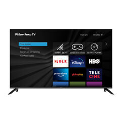 Smart TV Philco LED 58" Ultra HD 4K HDR10+ Triple Core Dolby Audio WiFi 4 HDMI 2 PTV58G70RCBL