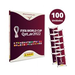Álbum Capa Dura Copa Do Mundo Qatar 2022 + 100 Envelopes de figurinhas