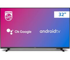 Smart TV Philips 32" LED HDR10 Chromecast Android TV Dolby 32PHG6917/78