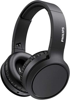 Headphone Philips Bluetooth Over-ear com Microfone Bass Boost Preto TAH5205BK/00