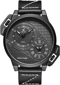 Relógio de Couro Weide Análogico UV-1706