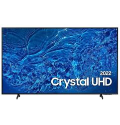 Samsung Smart TV 43" Crystal UHD 4K 2022 Gaming Hub Alexa Solarcell 43BU8000