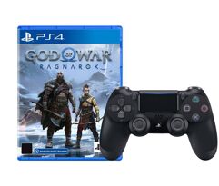 Controle para PS4 Sem Fio Dualshock 4 Sony + God of War Ragnarök para PS4