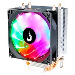 Cooler para Processador Gamer Rise Mode Z5, LED Rainbow, Intel e AMD, 90mm, Preto RM-ACZ-Z5-RGB