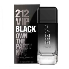 Perfume 212 vip Black Carolina Herrera Edp Masculino 200ml