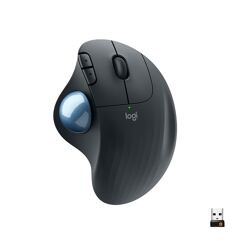 Mouse sem fio Logitech Trackball ERGO M575 Controle Fácil do Polegar Design Ergonômico