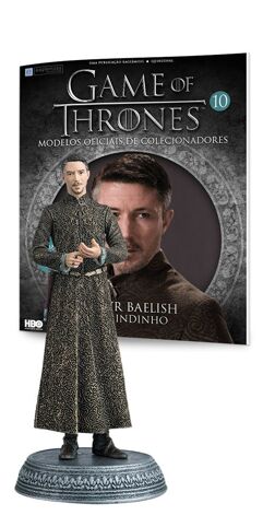 Coleção Miniatura + Livro Petyr Baelish Coleção Game of Thrones