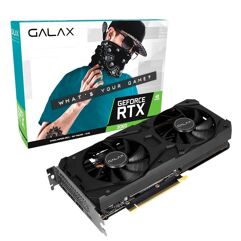 Placa de Vídeo GALAX GeForce RTX 3060 12GB LHR 1-Click OC 15 GBPS GDDR6 Ray Tracing DLSS