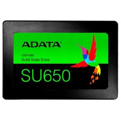 SSD 960 GB Adata SU650 SATA Leitura: 520MB/s e Gravação: 450MB/s ASU650SS-960GT-R