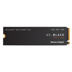SSD 1 TB WD Black SN770 M.2 PCIe Gen4x4 NVMe Leitura: 5150MB/s e Gravação: 4900MB/s WDS100T3X0E