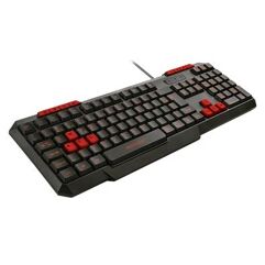 Teclado Gamer Multilaser TC242 com Hotkeys Multimídia Vermelho