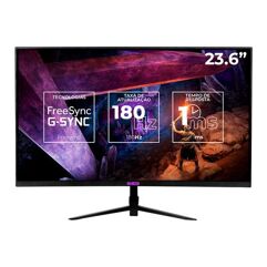 Monitor Gamer Mancer Valak 23.6" VA Curvo FHD 1ms 180Hz FreeSync e G-Sync HDMI/DP MCR-VLK24-BL01