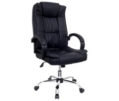 Cadeira de Escritório Presidente Prizi OC110-2 + Preta