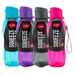 Garrafa Squeeze Plástico 500ml
