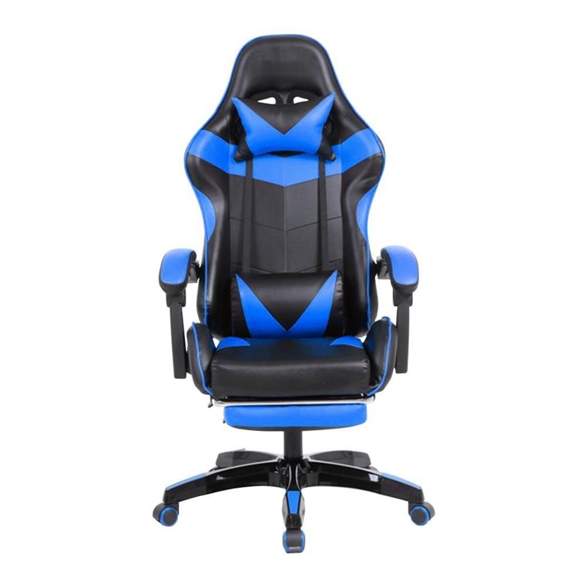 Cadeira Gamer Prizi JX-1039 - Azul / Verde