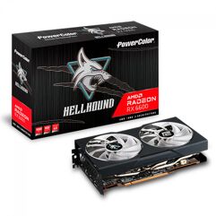 Placa de Vídeo PowerColor Hellhound Radeon RX 6600 8GB GDDR6 FSR Ray Tracing AXRX 6600 8GBD6-3DHL