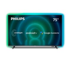 Smart TV Philips 75" Ambilight 4K UHD LED Android TV 60Hz 75PUG7906/78