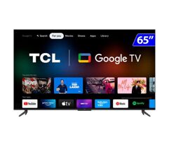 Smart TV Semp Toshiba TCL LED 65" 4K Wi-Fi Google TV Comando de Voz 65P735