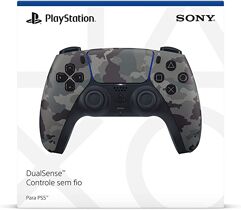 Controle sem fio DualSense Cinza Gray Camouflage PS5 / PC