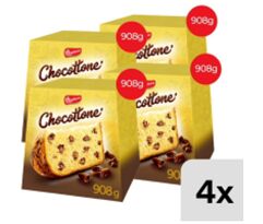 KIT 4 Chocottones Bauducco 908g