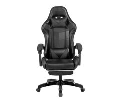 Cadeira Gamer Prizi Canvas Preta