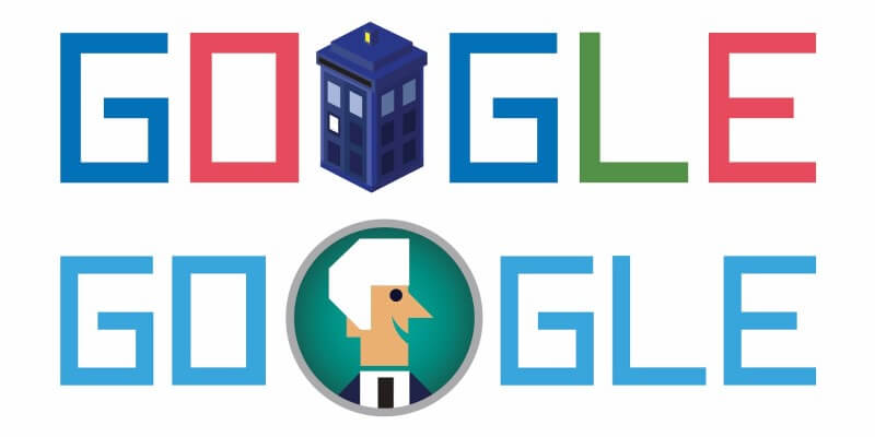 doctor who google doodle
