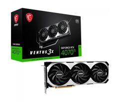 Placa de Vídeo MSI NVIDIA GeForce RTX 4070 Ti Ventus 3X OC 12GB GDDR6X DLSS Ray Tracing