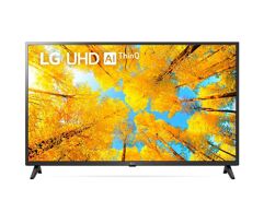 Smart TV 43" LG 4K Ultra HD WiFi Bluetooth HDR ThinQAI HDR10 Pro 43UQ7500