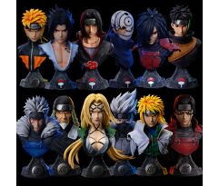 Bustos de personagens Naruto 15cm Figura de ação Colecionável