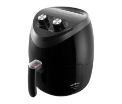 Fritadeira Elétrica sem Óleo/Air Fryer Britânia BFR25P Preta 3,5L com Timer