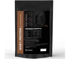 Whey Protein Concentrado 1kg Chocolate Belga - Importado - Soldiers Nutrition
