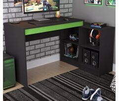 Mesa Escrivaninha Gamer com 4 Nichos B24