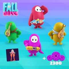 Pacote Maestria Musicaótica do Fall Guys para Assinantes PS Plus PS4 / PS5