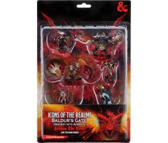 Pacote de Figuras RPG Dungeons & Dragons: Descent into Avernus Arkhan the Cruel and The Dark Order - Galápagos