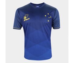 Camisa Cruzeiro Braziline Ticuna Masculina Marinho