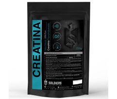 Creatina Monohidratada 250g 100% Pura Importada - Soldiers Nutrition