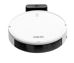 Robô Aspirador de Pó KaBuM! Smart 100 Recarregamento automático Aspira e Passa Pano Controle via Aplicativo KBSF005