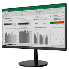 Monitor Husky 700 22 LED 75 Hz Full HD HDMI e VGA VESA Ajuste de Ângulo HOFC005